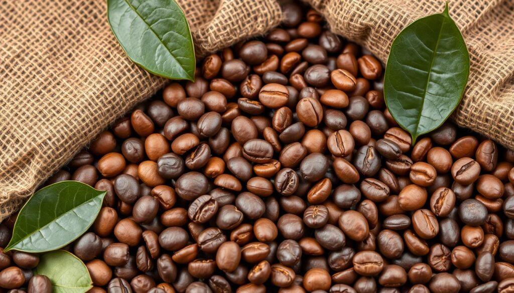 Single-origin coffee beans