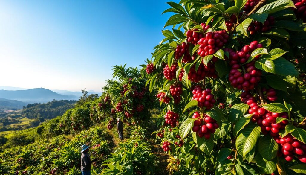 Sustainable coffee farming