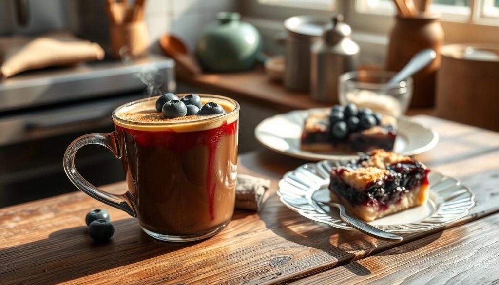 blueberry cobbler coffee