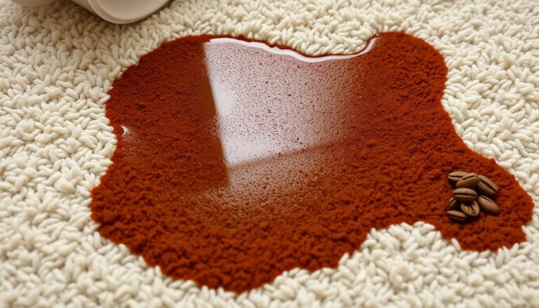 how to get coffee stain out of carpet