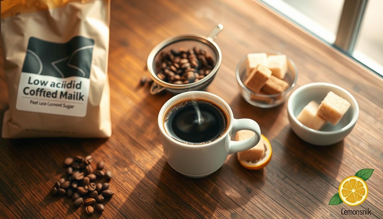 how to make coffee less acidic