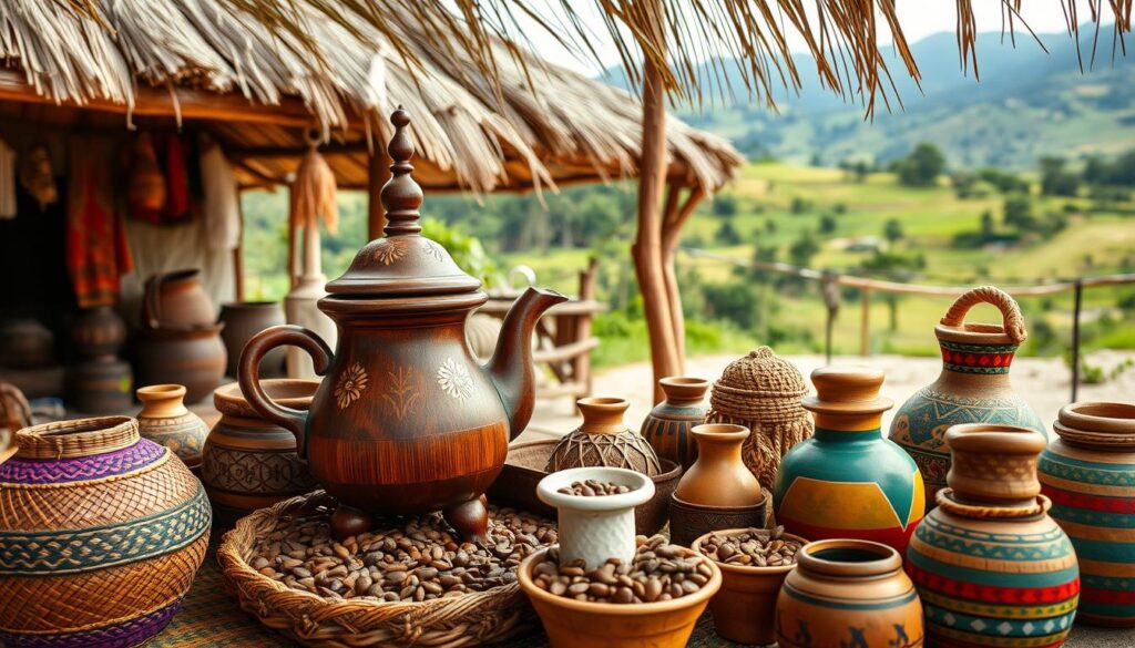 traditional ethiopian coffee ceremony